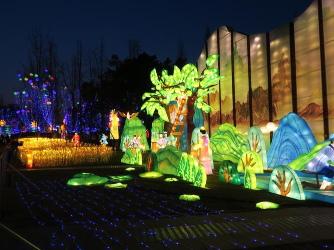 成都金沙遗址博物馆灯会