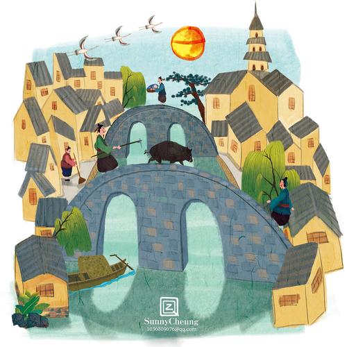 《汉字会说话》汉字书|插画|儿童插画|sunnycheung - 原创作品 - 站酷