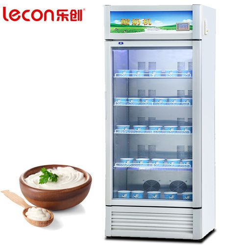 lecon/ 乐创珍轩 298l 立式单门大型商用全自动酸奶机发酵机 冷藏一体