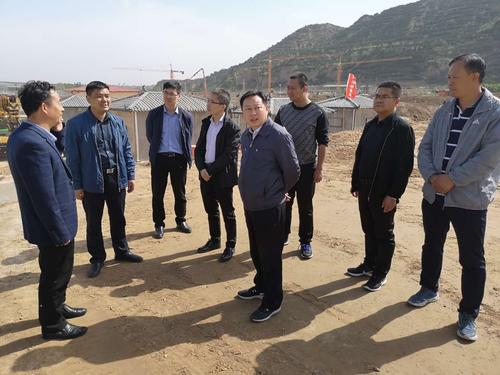 三门峡市投资集团总经理王新生到我市调研黄河生态廊道建设项目