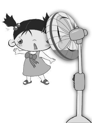 爱直吹风扇,少女被吹出面瘫(图)_手机网易网