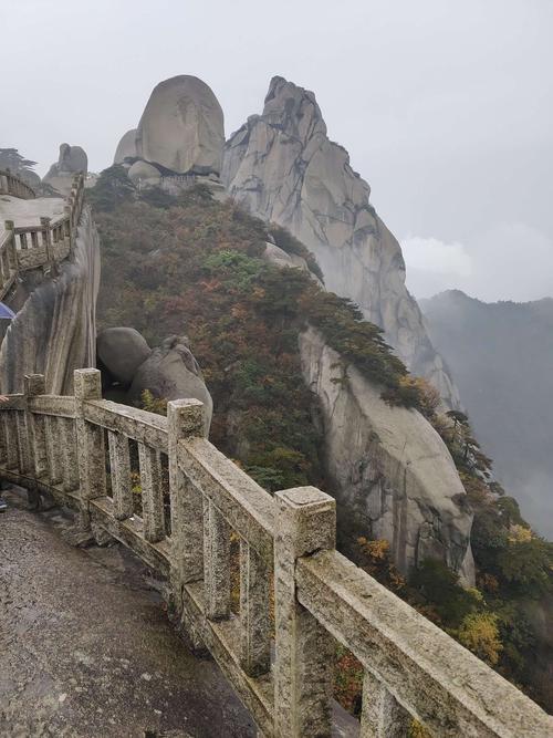 安徽潜山县天柱山之旅