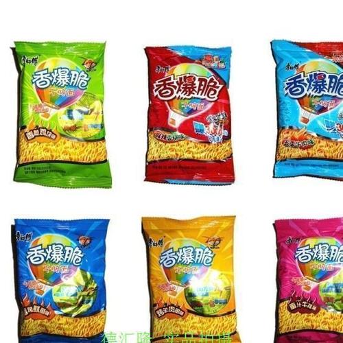 康师傅方便面 香爆脆 6种口味30g整箱48袋包邮