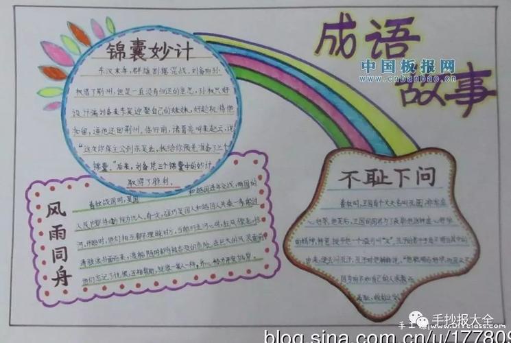 成语故事手抄报专题 精选
