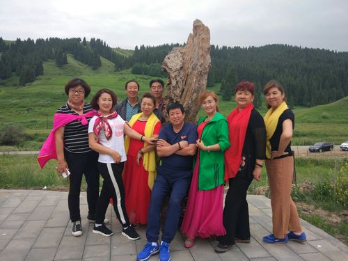 庙尔沟景区,友友们晚上好