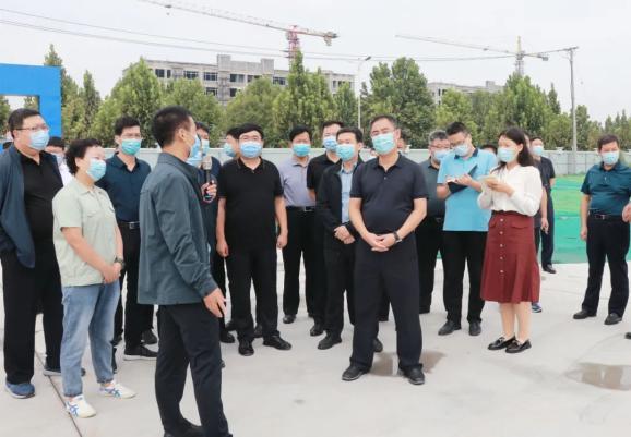 【永年新闻】马洪广 陈涛率队现场观摩重点项目建设