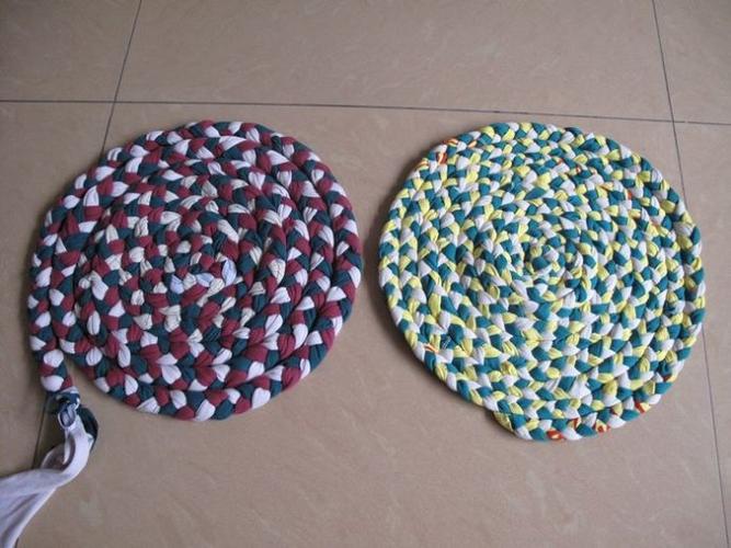 旧衣服编地垫,坐垫散文方法谢谢步骤图解教程