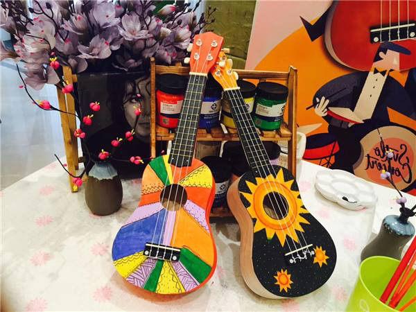 荆门恒大帝景,你可参与diy制作并涂鸦一把属于自己的尤克里里,享受一