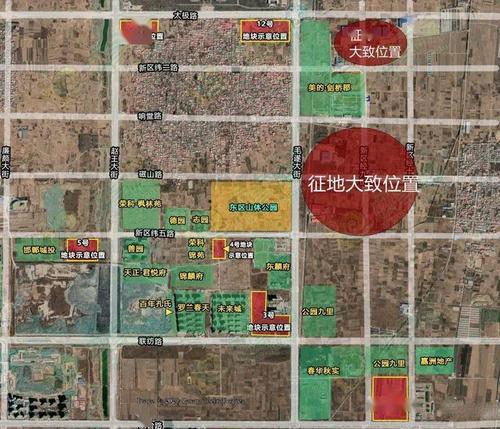 还有邯钢·东湖森林规划了商业综合体,此次征收的商服用地也将是东区