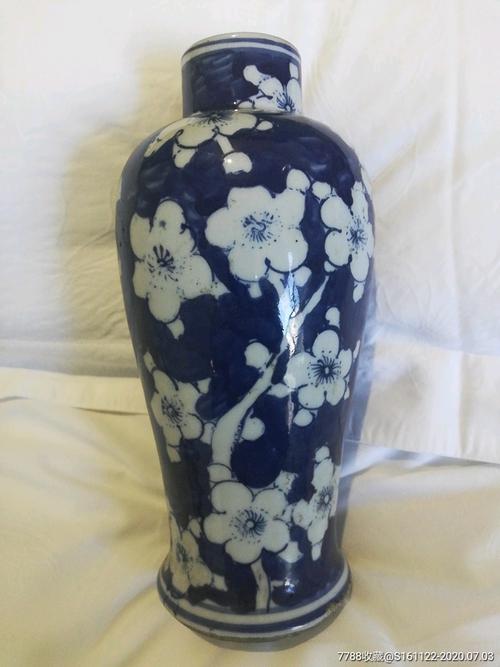青花冰梅瓶,全品,完整无缺,没毛病!_青花瓷_壹品轩