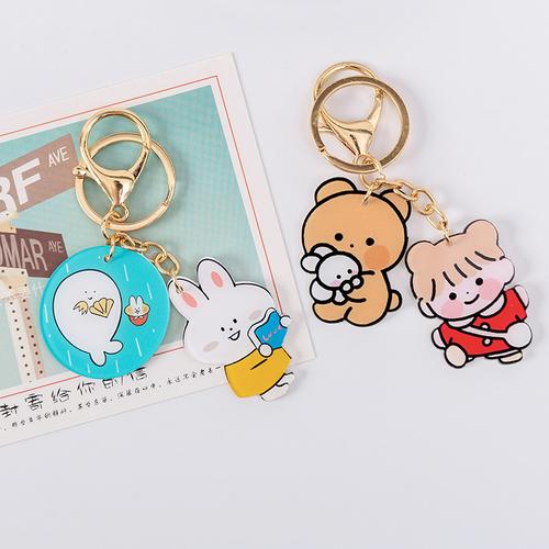 包包书包简约挂件钥匙扣韩国创意挂饰