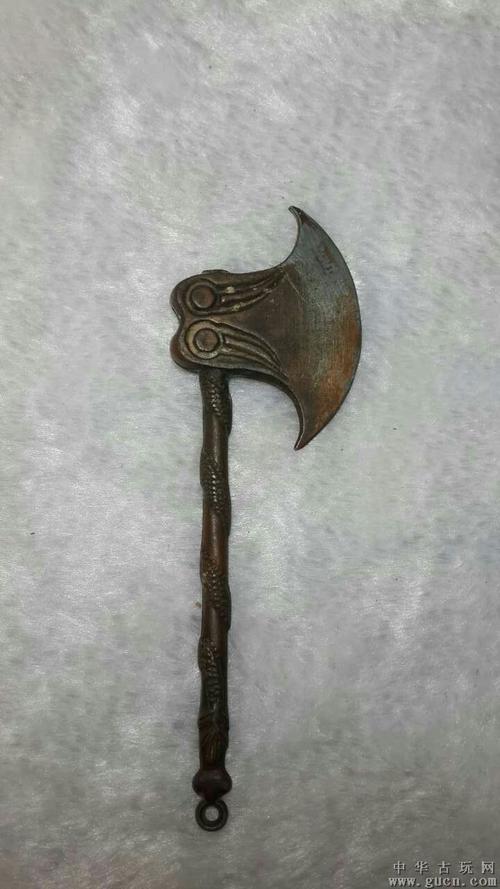 清代铜斧头
