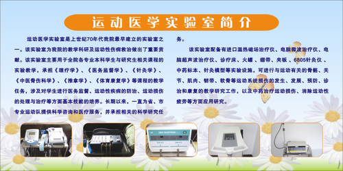 运动医学实验室简介