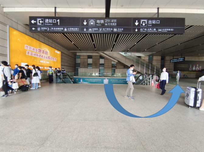 西安北站一楼南进站口封闭改造 西安北站出行的旅客注意啦 6月18日22