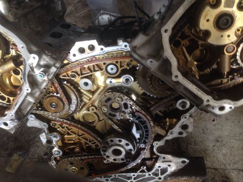 4排量6缸的缸是怎么区分的 正时链条是在后面的