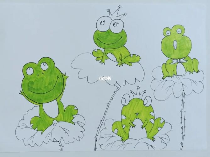 小青蛙简笔画_简笔画_教程_绘画_儿童简笔画教程_文化