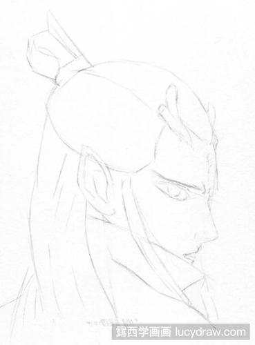 魔童降世的敖丙怎么画超详细的敖丙彩铅画教程分享