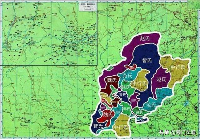 第一战三家分晋2分家前夜晋国六卿