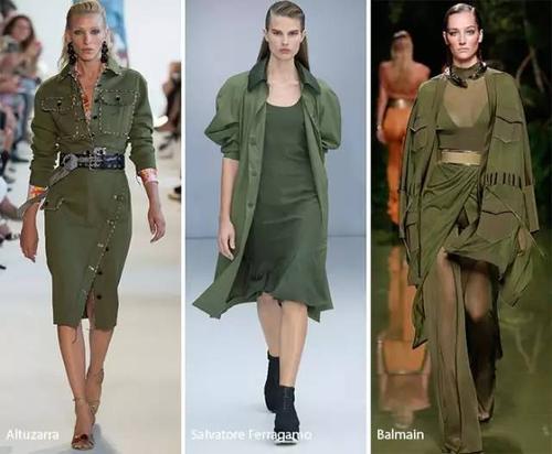 2017年度流行色是一抹清新的草木绿,穿对了,你可以时尚一整年!