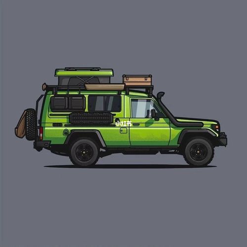 房车·绘画_绘画_文化_绘画