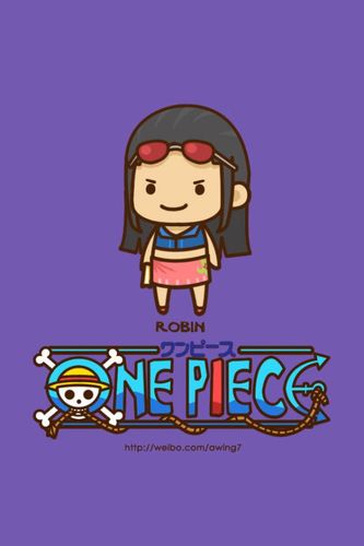 q版海贼王罗宾