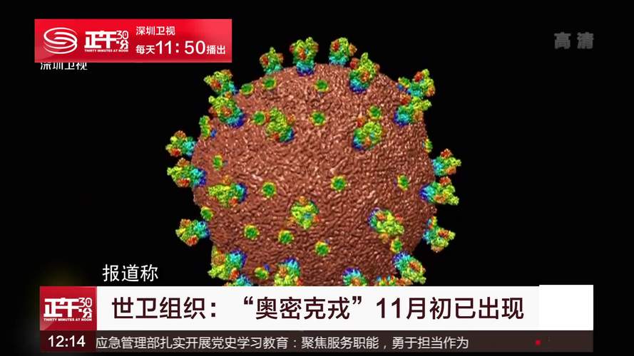 首例奥密克戎变异株11月初已出现