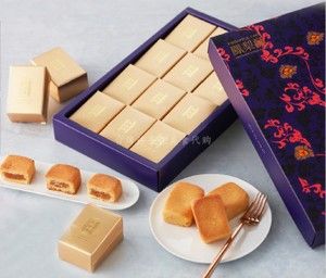 台湾进口食品代购旧振南凤梨酥12入礼盒糕点特产零食小吃正品包邮