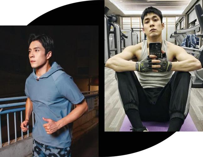 瞧瞧他,这才叫男明星的身材管理