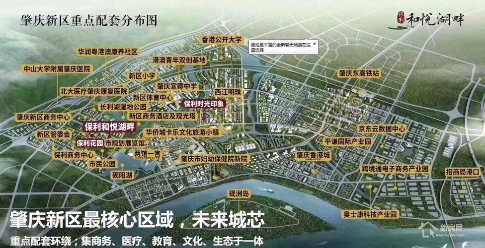 肇庆新区规划图