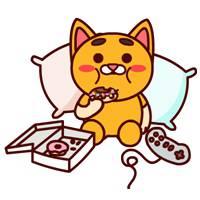 请你吃零食表情包_微信头像图片大全