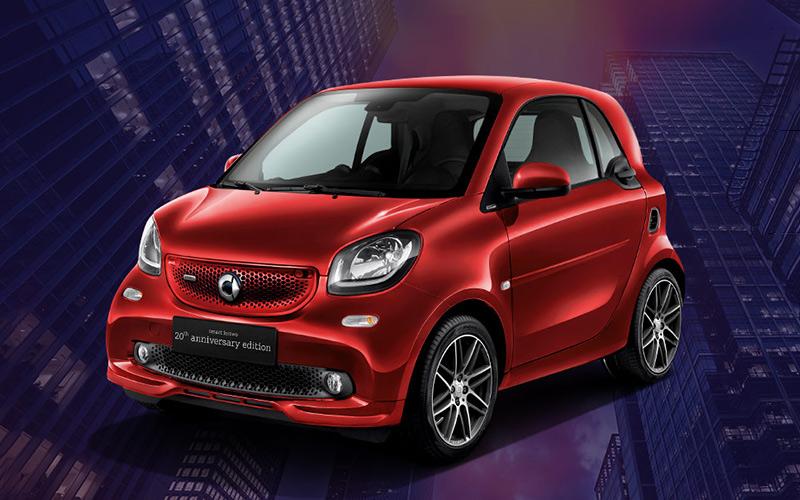 奔驰smart小型车图片大全 奔驰 smart高清壁纸图