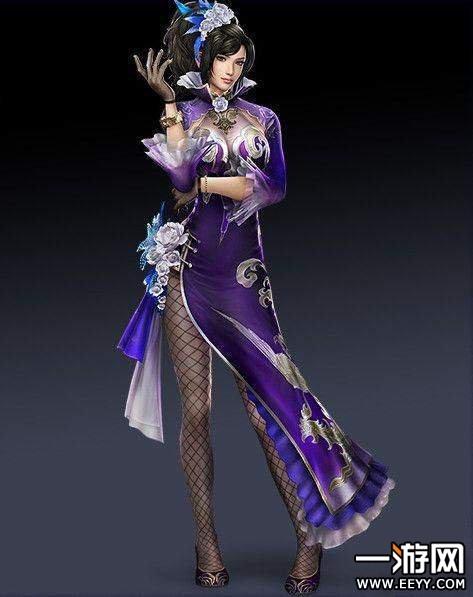 真三国无双8甄姬人设曝光 高冷女王范儿