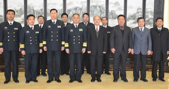 海军原参谋长助理胡中明少将调任海军副参谋长(图)