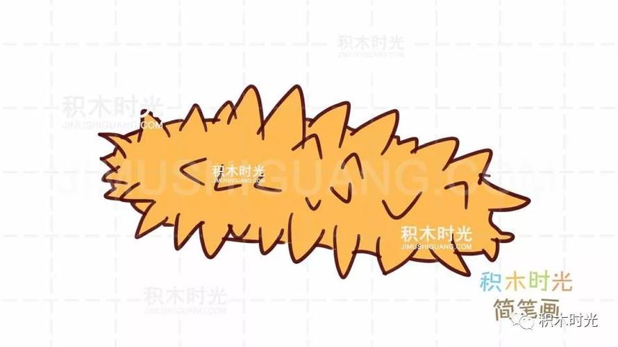 动物简笔画大全:画海参简笔画