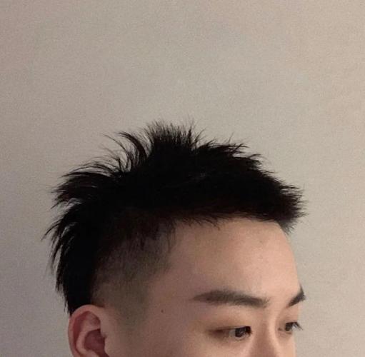 男生3cm燕尾短发好帅!