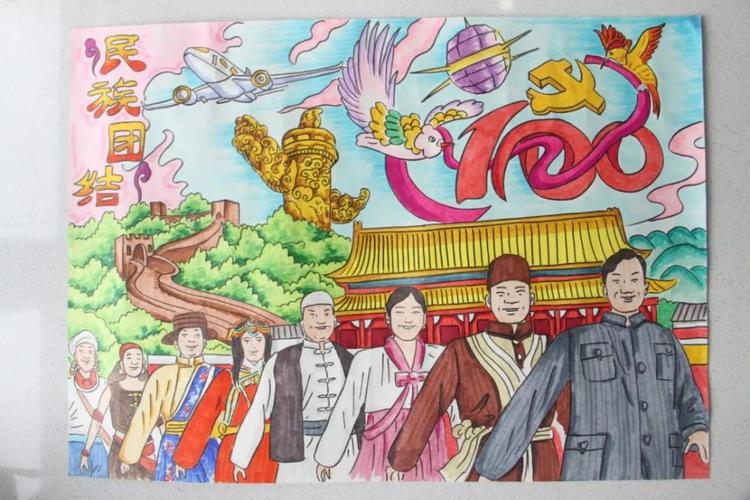 邀您投票!西宁市青少年民族团结主题绘画作品线上评选