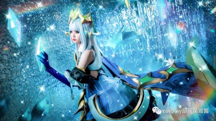 cos:王者荣耀同人虞姬启明星使cos正片@秋楚楚,去摘那