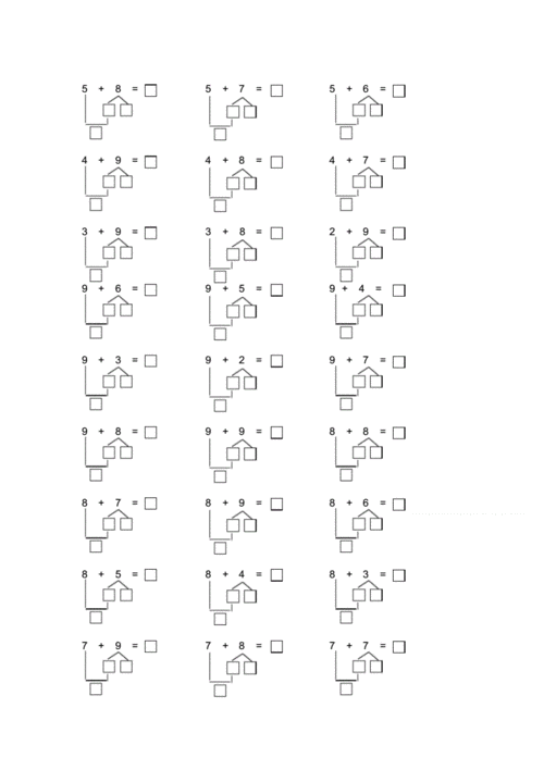 凑十法练习题.pdf 15页