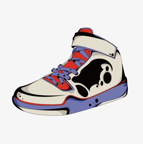 矢量卡通男生篮球鞋运动鞋图片免抠png素材免费下载,图片编号3744380
