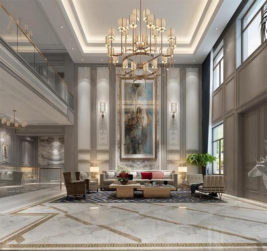 307平米轻奢风装修,别墅的房子越看越有品!