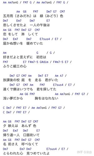 村下孝蔵 初恋 吉他和弦谱
