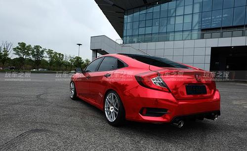 什么颜色的思域改装好看本田思域红色的改装配色方案