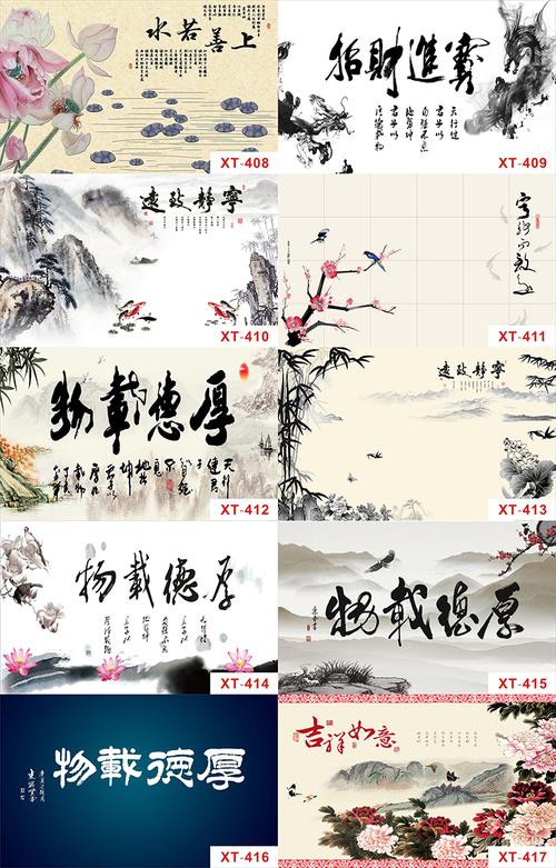 龙鱼缸背景纸画高清图3d立体水族箱壁纸装饰造景纸贴风景底板定做