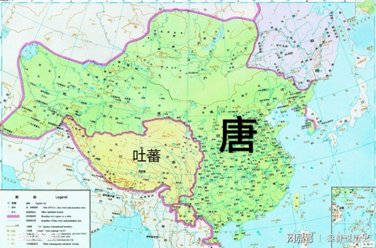 5张地图说说唐朝时期的5个世界强国其中3个跟唐朝爆发过战争