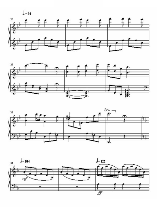 僵尸新娘_僵尸新娘简谱_僵尸新娘吉他谱_钢琴谱-查