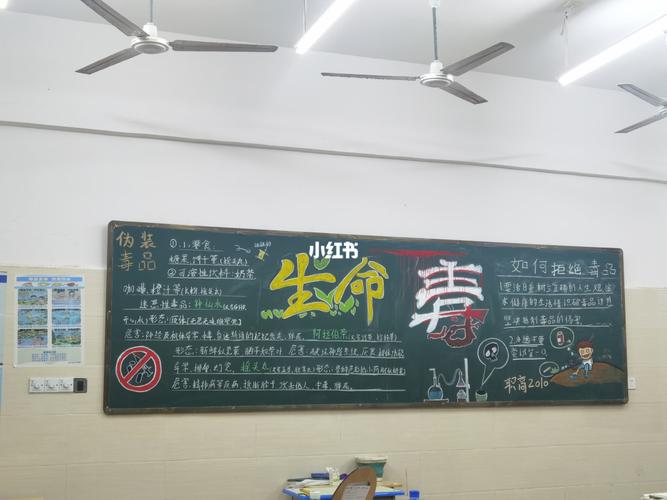 禁毒教育黑板报_黑板报_教育_文化_阅读