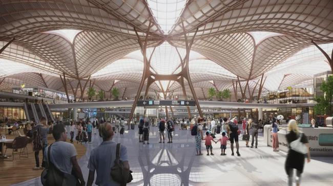 深圳机场东枢纽内部更多细节曝光计划2025年底投用