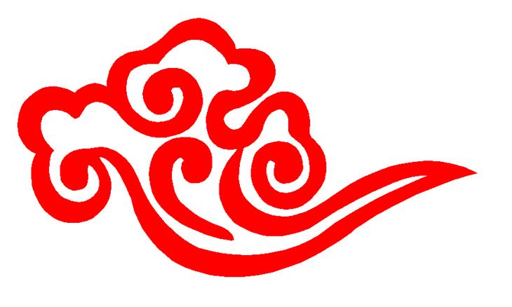 不干胶祥云 剪纸玻璃装饰墙贴纸窗花pvc材料防水吉祥云朵 xy01
