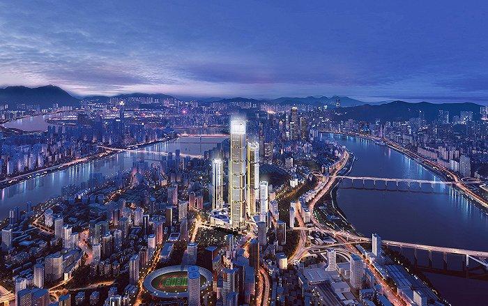 重庆中心将臻贵人居封藏在城市之巅