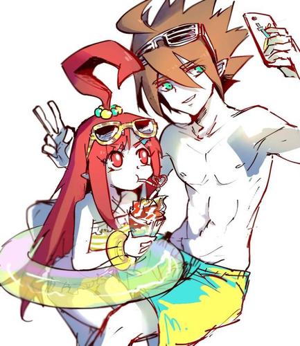 夏天到了呢～～～凹凸世界